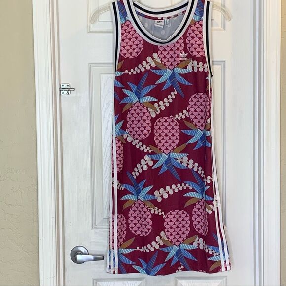 ADIDAS ORIGINALS x FARM RIO FARM TANK DRESS SIZE SMALL - Picture 11 of 13